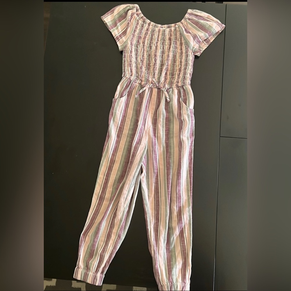 Girls Justice size 7 jumpsuit